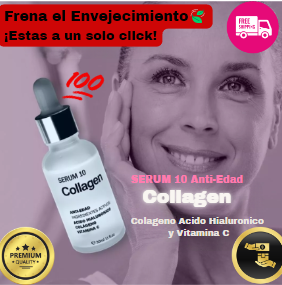 Serum 10 Colageno Anti-Edad + ENVIO GRATUITO🎁