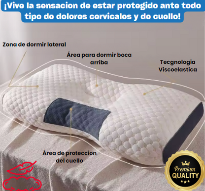 Almohada Ortopedica Viscoelastica + ENVIO GRATUITO🎁