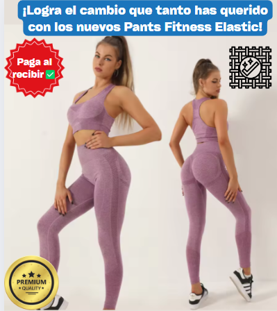 Conjunto Fitness Elastic | ¡Realza tus gluteos!✅