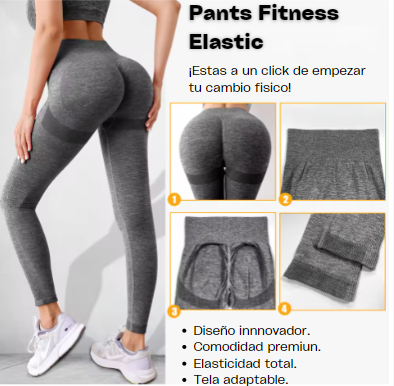 Conjunto Fitness Elastic | ¡Realza tus gluteos!✅