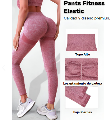 Conjunto Fitness Elastic | ¡Realza tus gluteos!✅