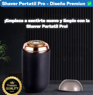 Shaver Portatil Pro + ENVIO GRATUITO🎁