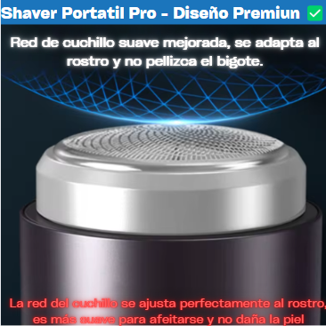 Shaver Portatil Pro + ENVIO GRATUITO🎁