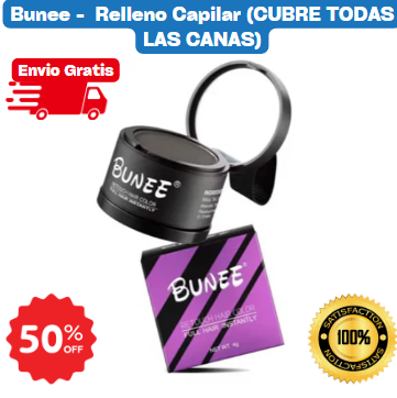 Bunee -   Relleno Capilar (CUBRE TODAS LAS CANAS)